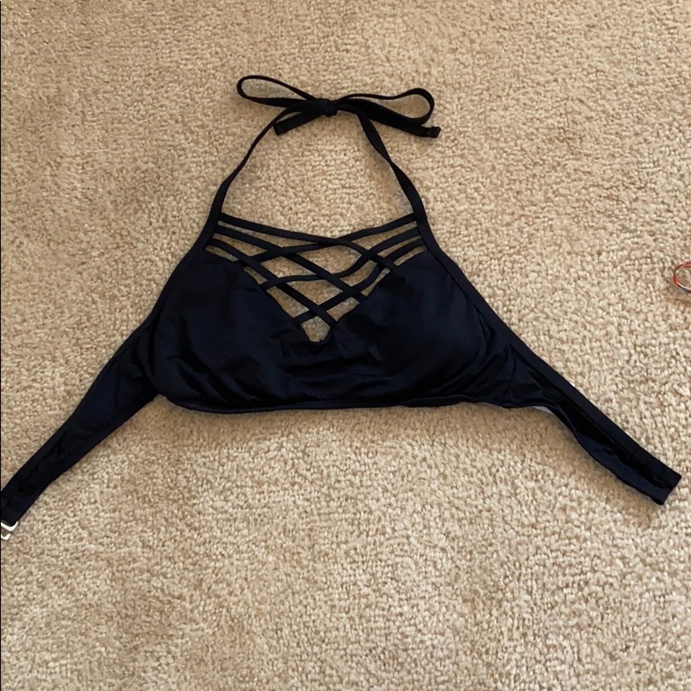 strappy bikini top